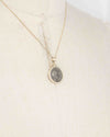 14k Gold Genuine Ancient Roman Coin Necklace (Roma; 111-110 B.C.)