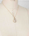 14k Gold Genuine Ancient Roman Coin Necklace (Roma; 104 B.C.)