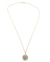 14k Gold Genuine Ancient Greek Coin Necklace (Pegasus/Aphrodite; 350-285 B.C.)