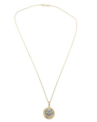 14k Gold Genuine Ancient Greek Coin Necklace (Pegasus/Aphrodite; 350-285 B.C.)