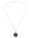 14k Gold Genuine Ancient Greek Coin Necklace (Persephone; 350-309 B.C.)