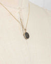 14K Gold Genuine Ancient Greek Coin Necklace (Zeus; 2nd-1st Century A.D.)