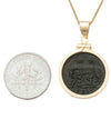 14k Gold Genuine Ancient Constantinople Commemorative (Romulus & Remus; 307-337 A.D.)