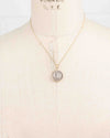 14k Gold Genuine Ancient Roman Coin Necklace (Trajan; 114-116 A.D.)