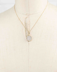 14k Gold Genuine Ancient Coin of the Crusades Necklace (Jerusalem; 1160-1179 A.D.)