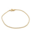 14k Yellow Gold 1.625 CTW Round Diamond Tennis Bracelet - 6.5 inches