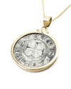 14k Genuine Ancient Italian Coin Necklace (Ancona Grossi; 13th-14th Centuries A.D.)