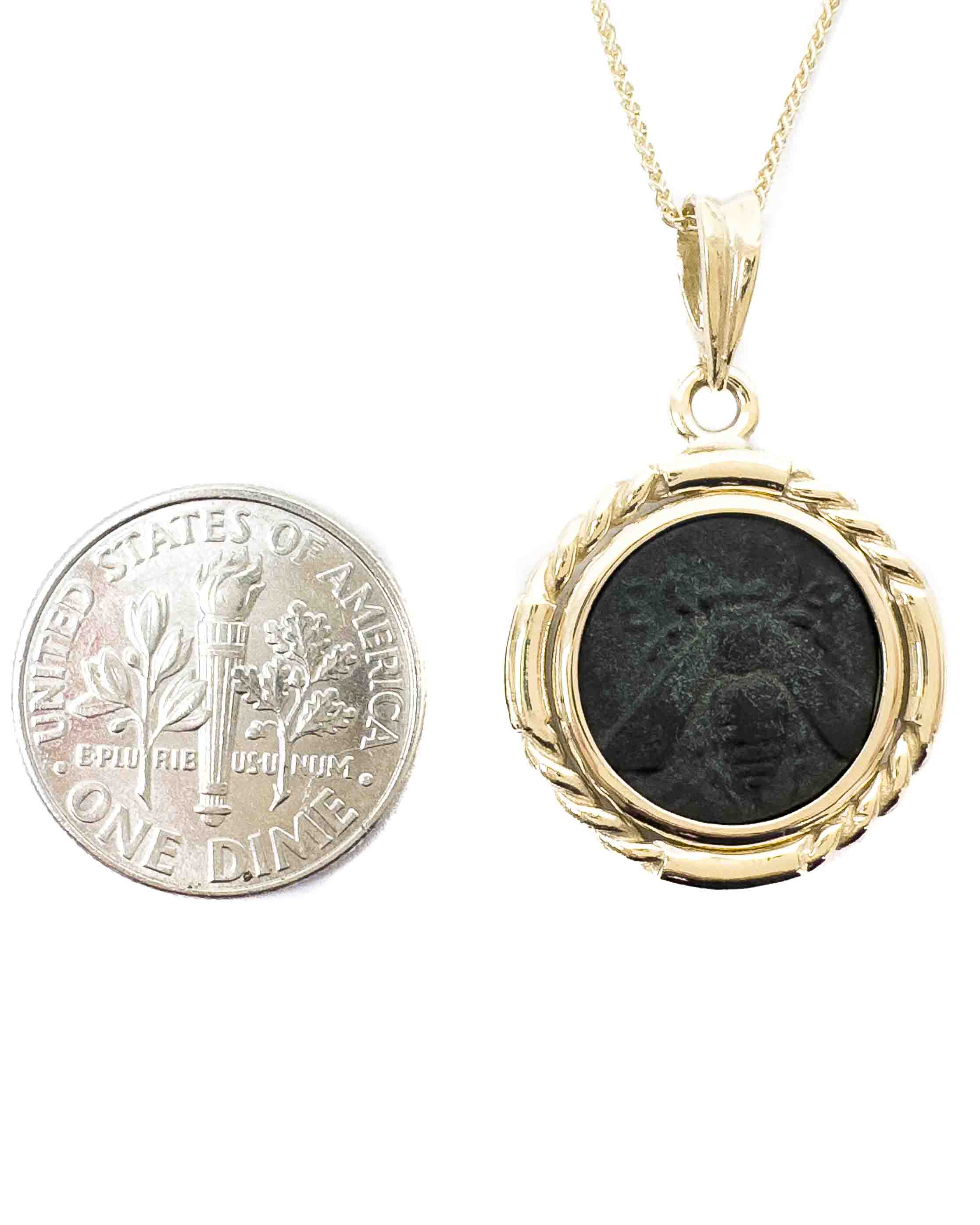 Artemis on sale coin necklace