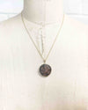 14k Gold Genuine Ancient Greek Coin Necklace (Borysthenes; 310-280 B.C.)