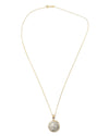 14k Gold Genuine Ancient Roman Coin Necklace (Anna Perenna; 82-81 B.C.)