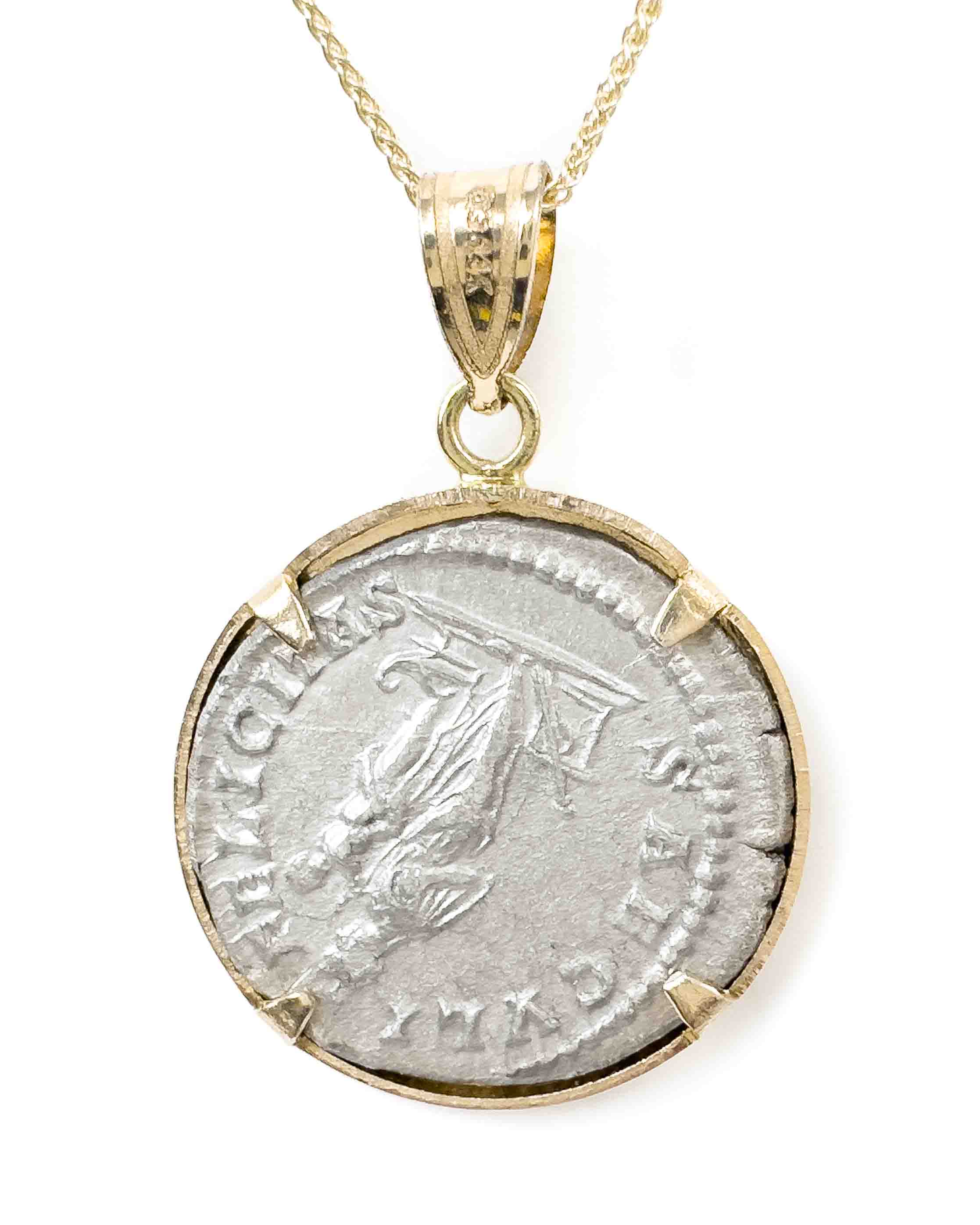 Julia shop coin pendant