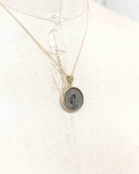 14k Gold Genuine Ancient Roman Coin Necklace (Licinius; 308-324 A.D.)