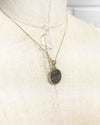 14k Gold Genuine Ancient Roman Coin Necklace (Rome/Constantinople Commemorative; 330-335 A.D.)