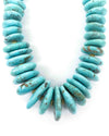 Natural AAA Mexican Nacozari Turquoise Statement Necklace