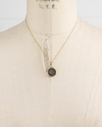 14k Gold Genuine Ancient Biblical/Judaean Coin Necklace (Widow's Mite; 103-76 B.C.)
