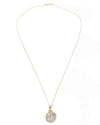 14k Gold Genuine Ancient Crusades Coin Necklace (12th Century A.D.)