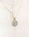 14k Genuine Ancient Roman Coin Necklace (Salus; 49 B.C.)