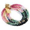 Ruby, Blue & Orange Sapphire, & Emerald Necklace