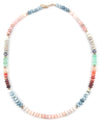 Rainbow Multi-Opal Strand Necklace