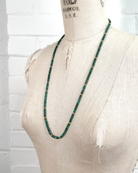 Green Malachite Strand Necklace