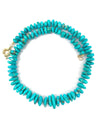 Hand-Knotted Natural Un-Dyed Sleeping Beauty Turquoise Nugget Necklace